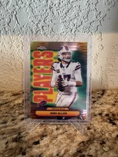 Topps 2025 Chrome Power Players Insert #PP-2 Josh Allen Bills NFL Football