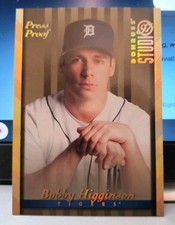 1997 Donruss Studio Press Proof Gold #71 Bobby Higginson Detroit Tigers baseball