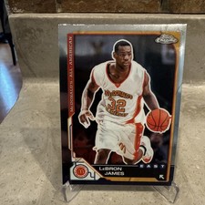 2025 Lebron James Topps Chrome McDonald’s #98 Refractor