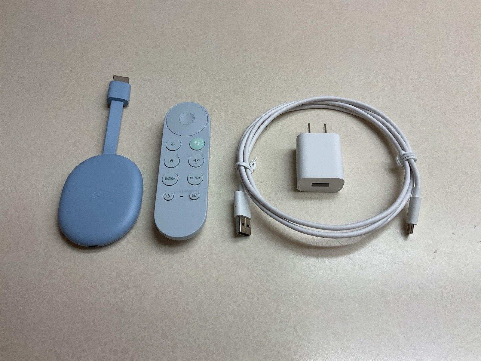 Chromecast with Google TV 4K Streaming  Device - Blue