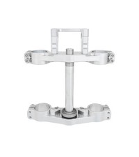 Kawasaki KLX 140 KX 85 PCM Triple Clamp, Billet CNC, Raw/Silver Made In USA