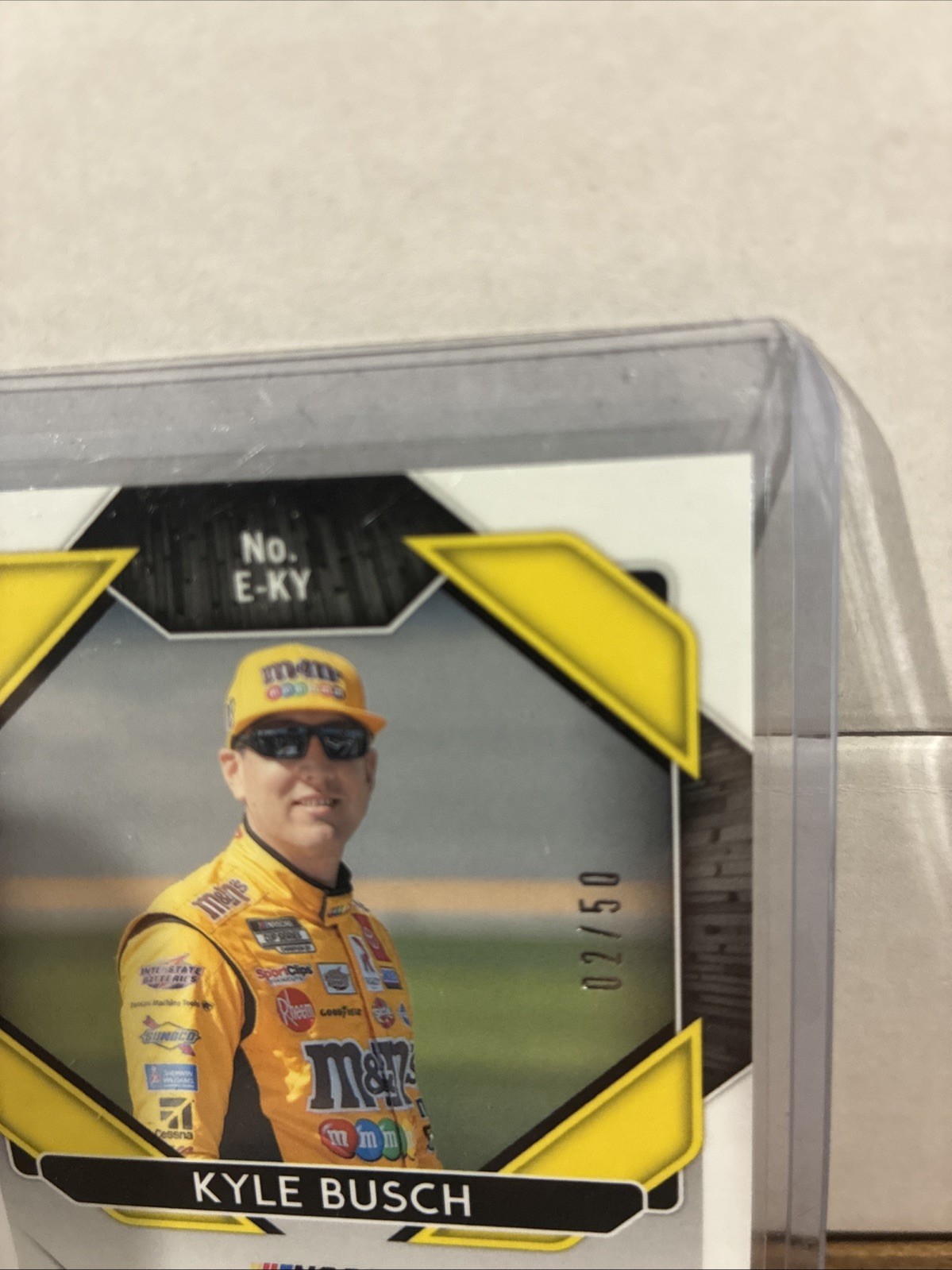 2020 Prizm Racing Kyle Busch Auto 02/50! Green Scope Endorsements Sp! view 3