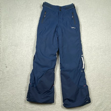 Pantalone WED'ZE bambina taglia 8 blu pull'nfit neve sci snowboard svasato regolabile
