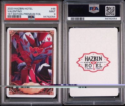 HazbinHotel ヴァレンティノ foilレア セット Valentino 46/50 Hazbin Hotel 1st Edition Season 1 Trading Card