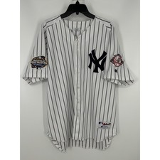 New York Yankees Vintage Y2K 2003 World Series Jersey Russell Athletic Size 52