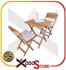 Set tavolo 2 sedie in legno LOSA modello BISTROT 60x60x72 cm - mail per sconto