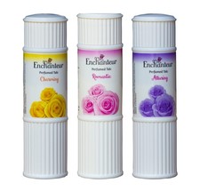 Enchanteur Perfumed Body Talcum Powder Charming, Romantic  Alluring Scent P...