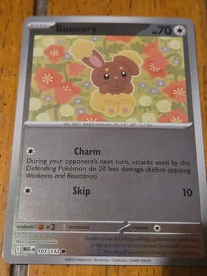Buneary 107/132 - ME01: Mega Evolution Reverse Holo