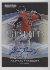 2021 Panini Prizm Draft Picks Prospects Silver Grayson Rodriguez #P-GR Auto 4g8