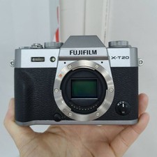 Fujifilm X-T20 24.3MP 4K Video Mirrorless Digital Camera Body -Silver