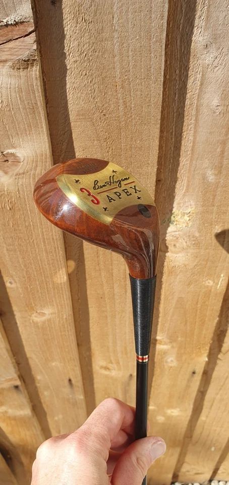 Ben Hogan Apex Persimmon 3 Wood - Stiff Graphite Shaft - Image 2 of 4