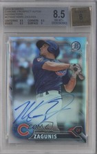 2016 Bowman Chrome Prospect Refractor /499 Mark Zagunis #CPA-MZ BGS 8.5 Auto 8p8
