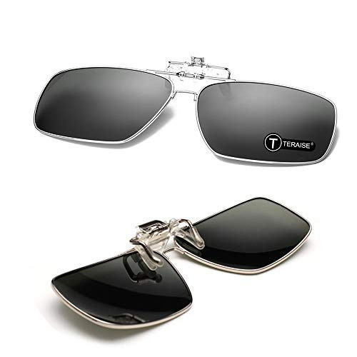 Polarized Clip-on Sunglasses with Flip Up Function Suitable Driving Sports