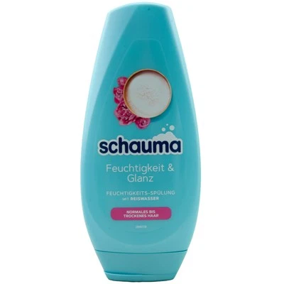 Schauma Spülung Feuchtigkeit & Glanz 1 x 250ml für normales bis trockenes Haar - Bild 1 von 2