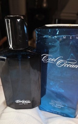Vintage Cool Ocean Men's Cologne Classic Clean Scent 3.4 oz New 