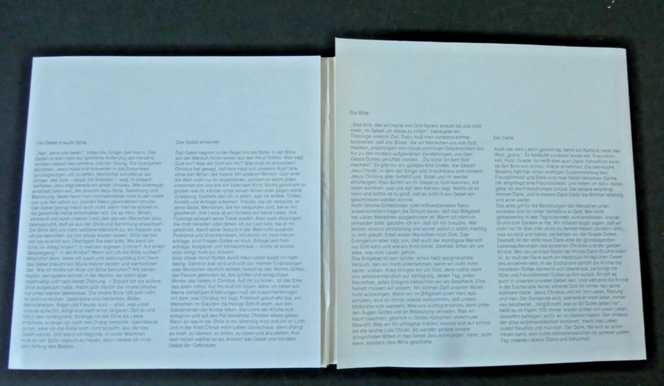 miteinander beten Heiliges Jahr 1975 Bischof Hengsbach Kurmeditationen NEUWERTIG - Bild 4 von 4