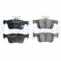 Bremsbelagsatz Scheibenbremse Delphi LP3151 FüR Ford Mondeo Edge Cf 5 Cd Turnier