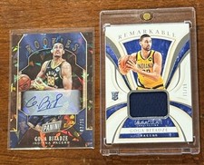 2019 Black Friday Cracked Ice /25 RC Auto + Immaculate Patch /99 Goga Bitadze