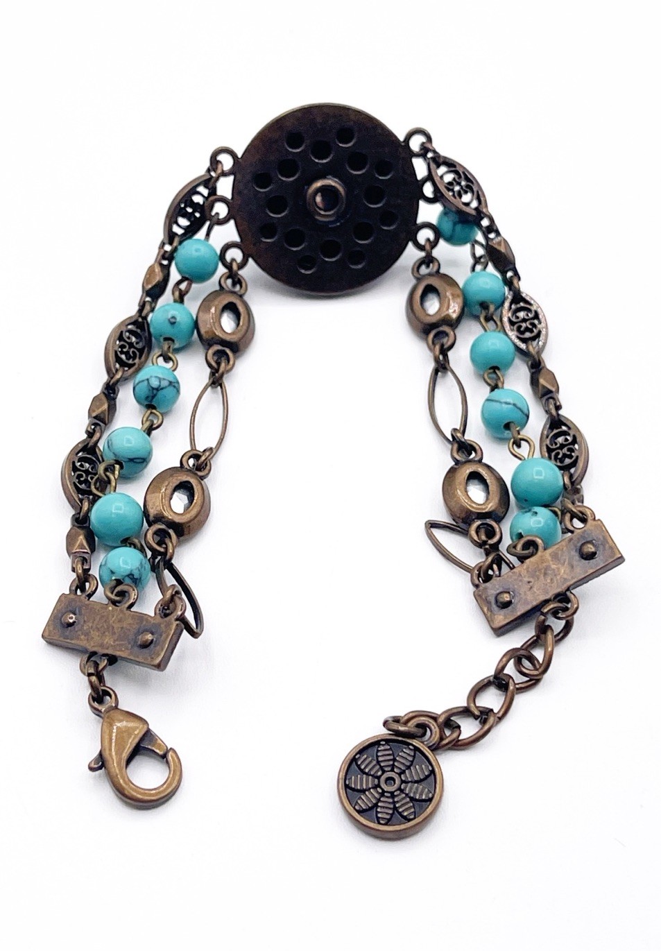 Ginger Snaps Interchangeable Snap Bracelet – Bron… - image 8