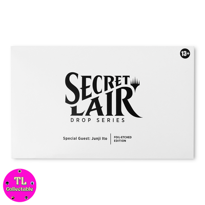 MTG Secret Lair - Junji Ito - ENGLISH - Foil Etched - Sealed | eBay