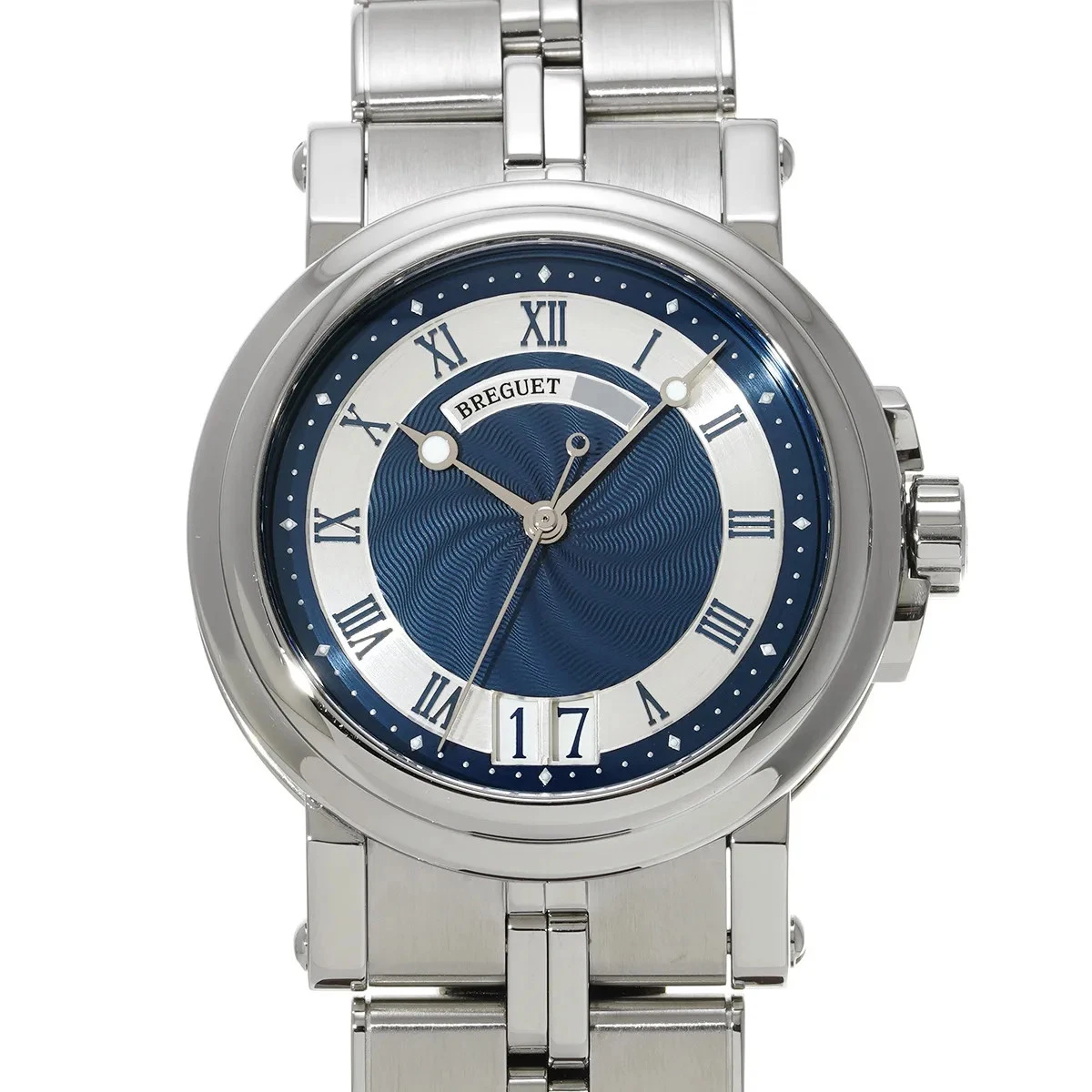 Breguet — Breguet Marine 5817ST / Y2 / SV0 40mm Blue / Silver #WW003