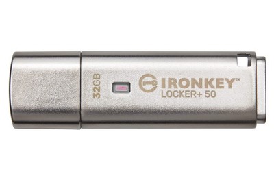 Kingston Ironkey Locker+ 50 32GB Encrypted USB Flash Drive | USB 3.2 Gen 1 | ...