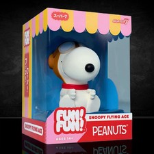 Peanuts Flying Ace Snoopy Fun Fun Vinyl Figure Super7 5" Fun! Fun!