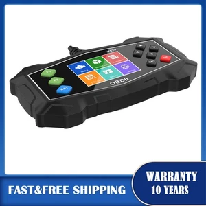 Outil de diagnostic de voiture complet OBD2 Modes DTC Scanner d'essai Volt de batterie libre de recherche