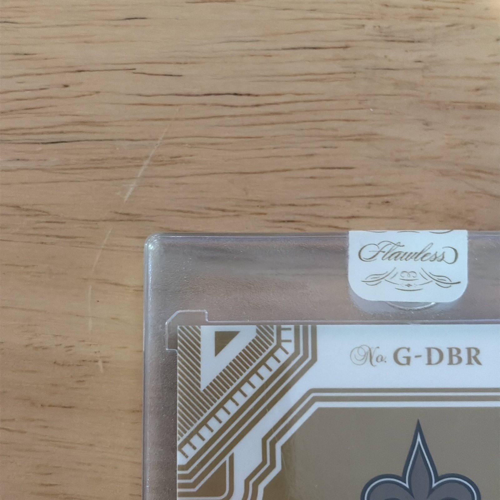 2023 Panini Flawless Greats Drew Brees Gold /25 Saints view 9