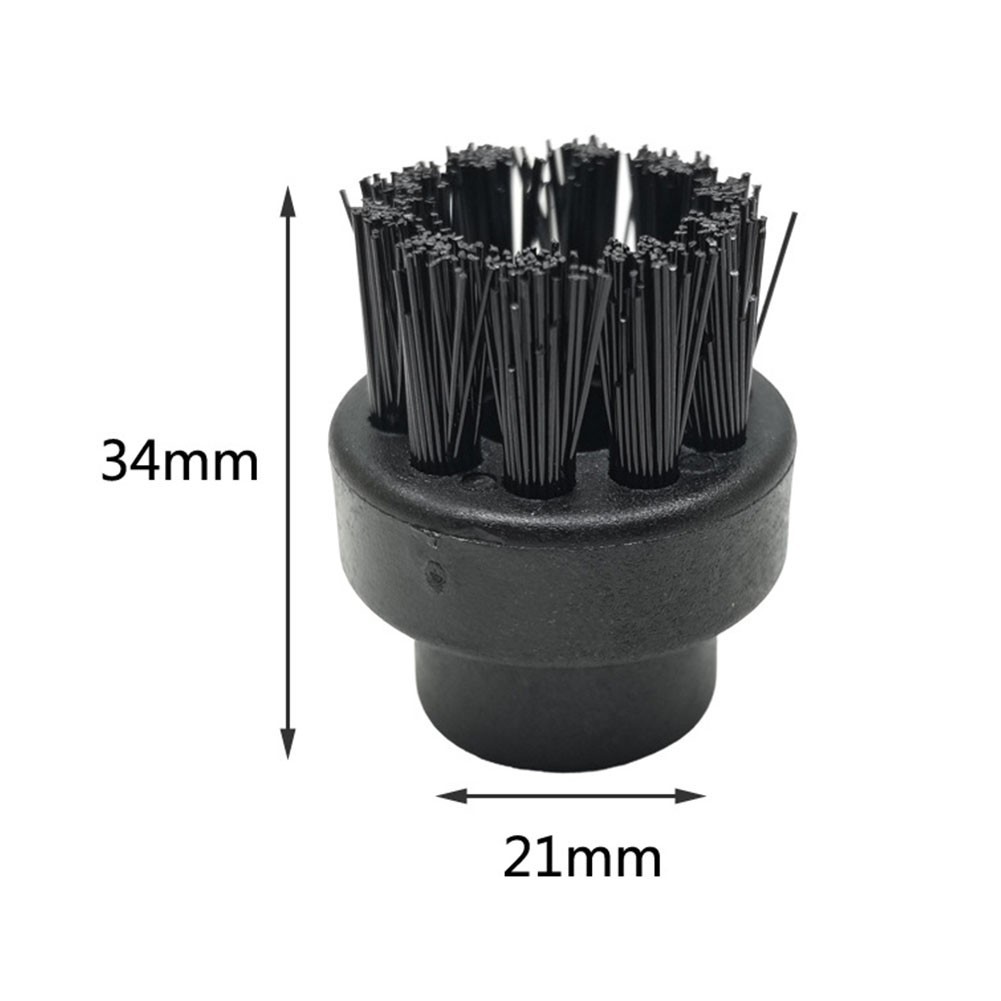For Dupray Steam Cleaner 4 Piece Set with Round Brushes and Black Copper Wires
