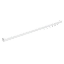 Barre de crédence murale EOS - 900 mm - inox satiné - avec crochets COSMA