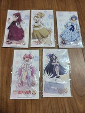 Puella Magi Madoka Magica 10th Anniversary Acrylic Mascot Set 5pcs New