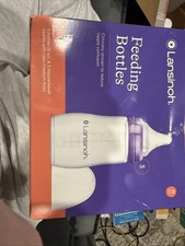 Lansinoh Feeding Bottle, 5oz - 3 Count