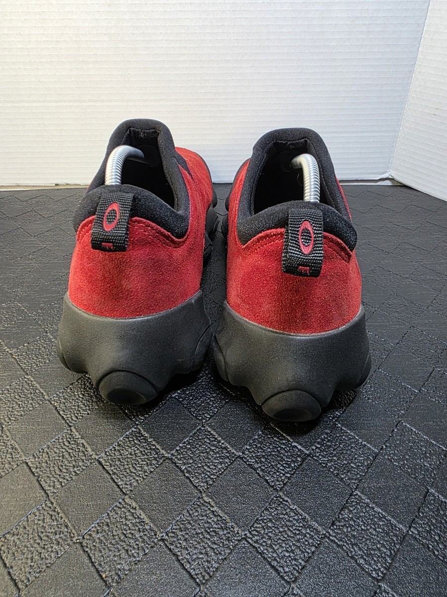 Vintage 1990's Red Suede Oakley Flesh Shoes! | eBay
