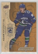 2018-19 Upper Deck Engrained Rookies 8/299 Adam Gaudette #99 m7l