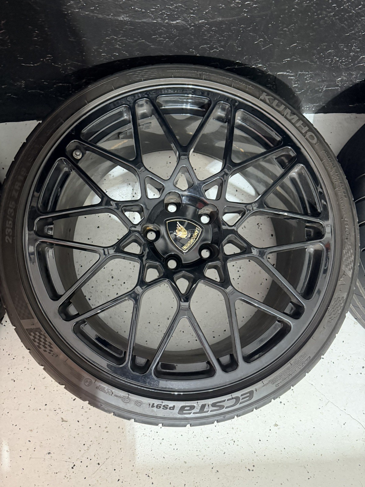 Lamborghini Gallardo Front Wheels Set of 4 P/N 400601025AH