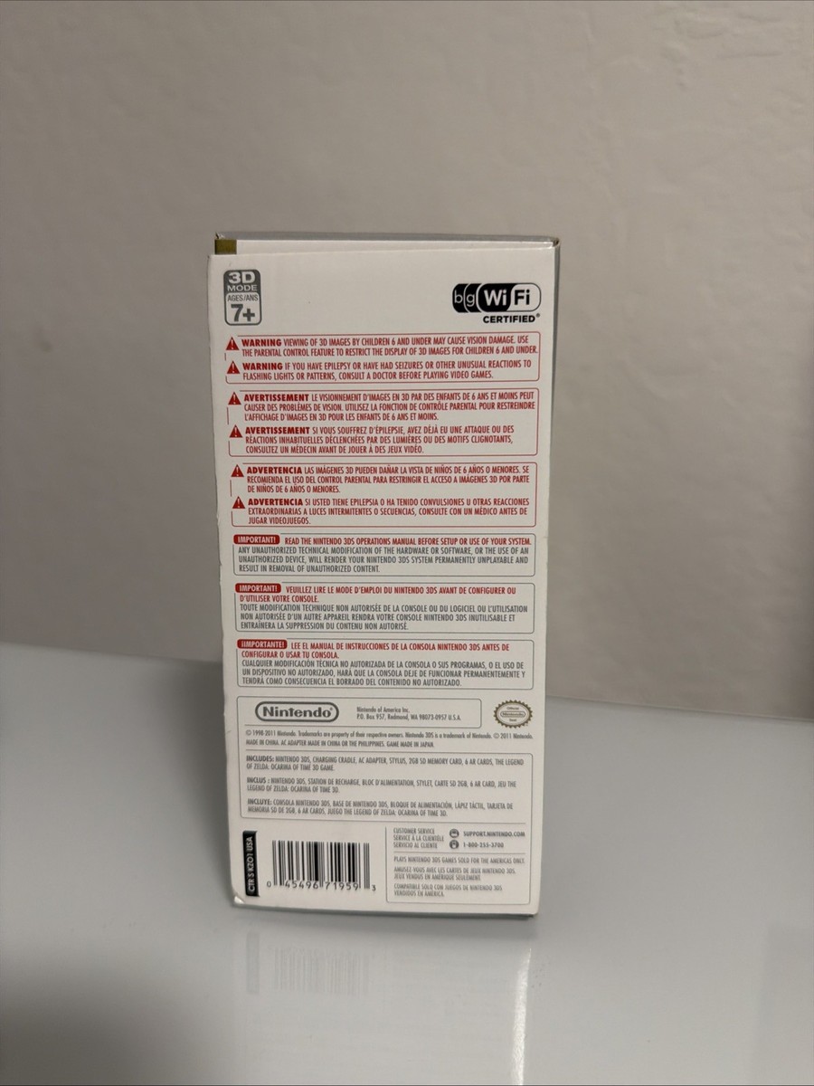 Nintendo 3DS CTRSKZO1 The Legend Of Zelda 25th Anniversary Limited