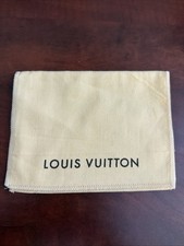 Authentic Louis Vuitton Beige Dust Bag Set for Small Mini Accessories 6" x4.5"