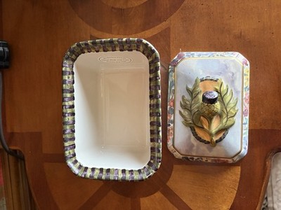 Mackenzie MacLachlan Trinket Box With Thistle Lid Childs Second Edition New