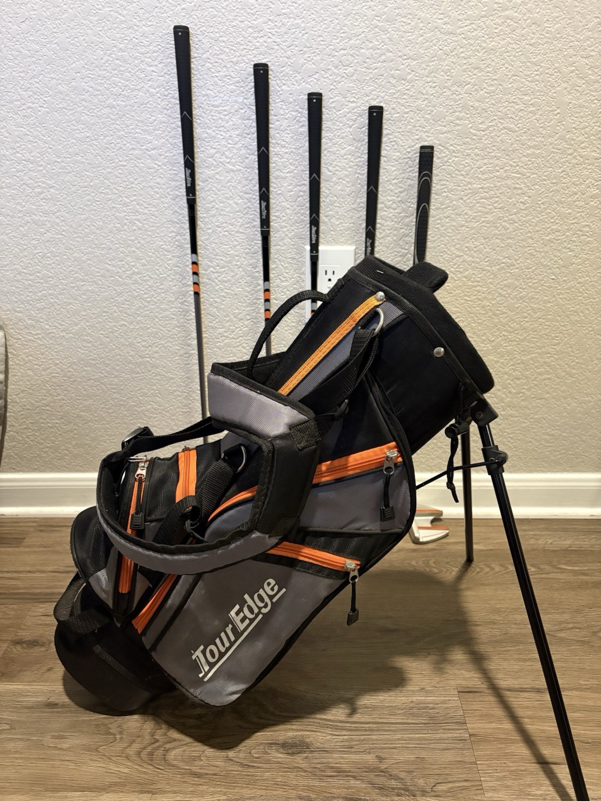 Set Youth Kids Junior  5pc W/stand Bag Lh