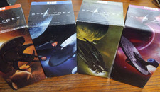 2009 Star Trek Burger King Glasses Complete Set of 4 Factory Sealed Made in USA