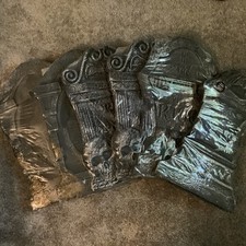 Tombstone Decoration Adult Halloween Lot of 6