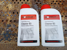 BIW World  B3 Central Heating Cleaner  500ml Each x 2