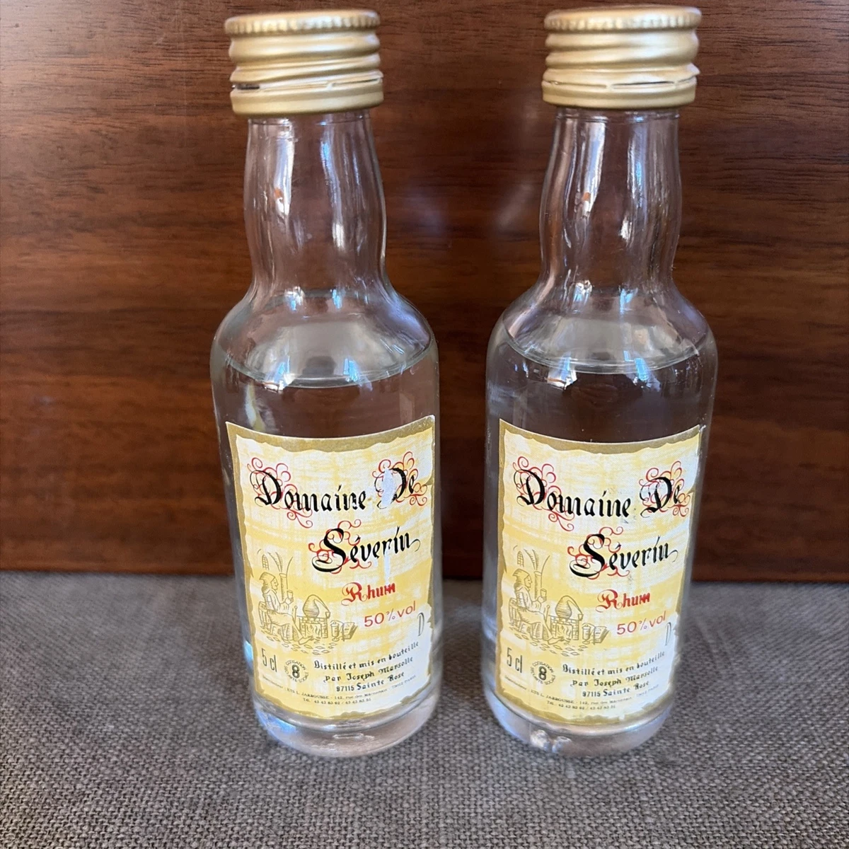 ANCIENNE BOUTEILLE MIGNONNETTE COGNAC MARNIER DANS BOITE NEUVE FINE CHAMPAGNE XO Transparent