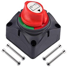 Battery Switch Disconnect Isolator, 12-48 V Battery Power Cut Master Switch,