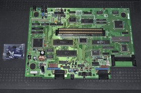 NEO GEO AES Console 3-6 Full Recap, BIOS Socketed, RGB Bypass, Joystick