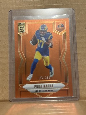 2025 Donruss Elite Football Puka Nacua Orange /199 Rams