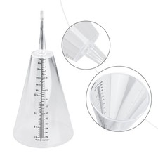 Rain Gauge Garden Décor 1pc Ground Precipitation Measurement Measuring