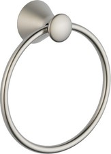 Delta 73846 Brilliance Stainless Lahara Towel Ring