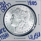 1885 BU UNCIRCULATED MORGAN SILVER DOLLAR AUTHENTIC U.S. MINT FREE SHIPPING 4656